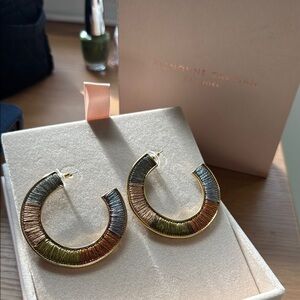 Mignonne Gavigan Multicolor Hoop Earrings